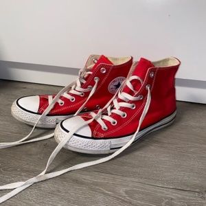 Red Converse Women's 8 Mens 6